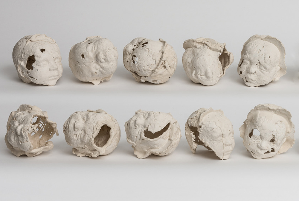 Re-production; plaster, beeswax