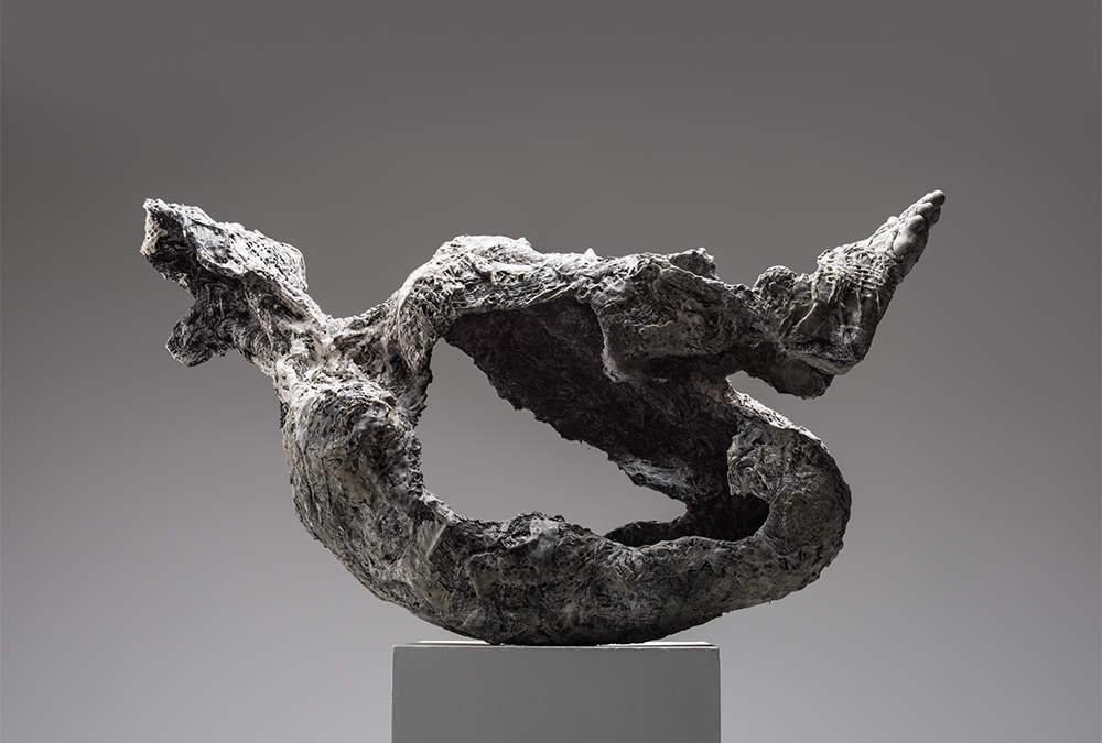 Still There, Plaster, Mixed Media