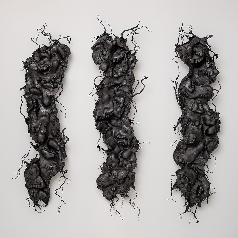 Path #1; Plaster, organic matter