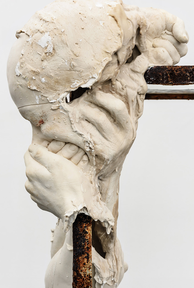 Witness; Plaster, steel