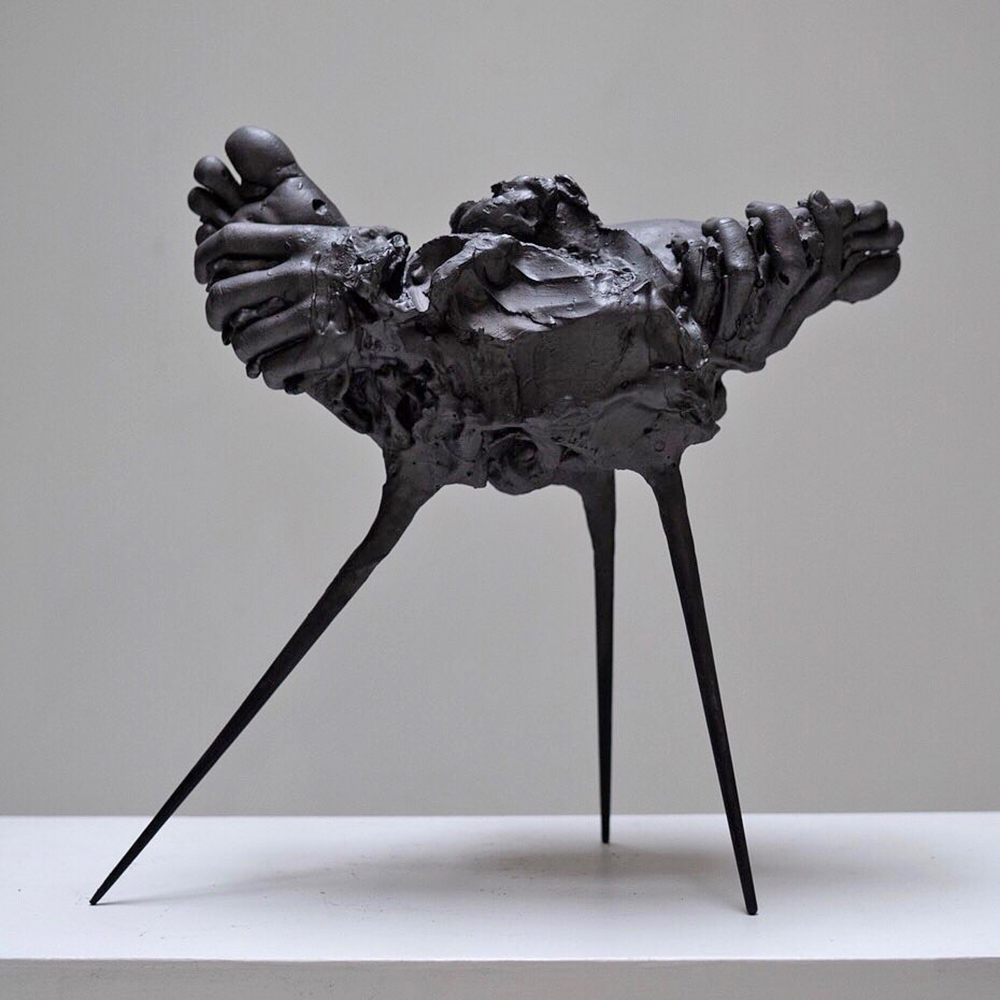 Duplicate; Plaster, graphite