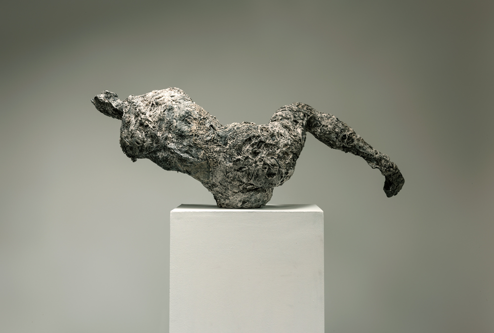 Split #1 Plaster, Mixed Media