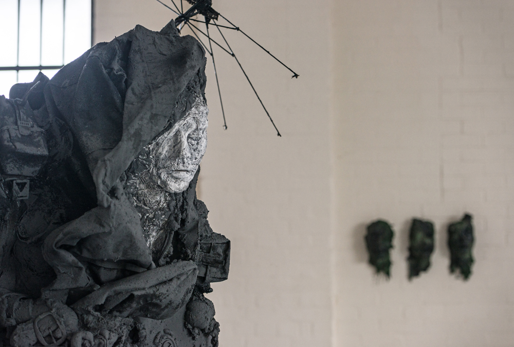 The Collector; mixed media